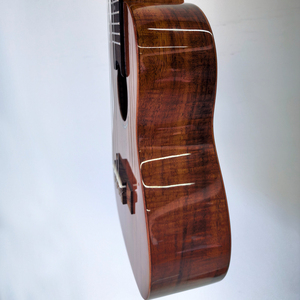 Ukelele Profesional Koa de Alto Brillo, 23 Pulgadas, Tamaño Concierto/Tenor, con Estuche Acolchado de Lujo, Venta al Por Mayor - Product Image 2