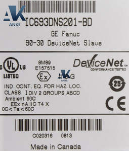 IC693DNS201 GE Fanuc Series 90-30 PACSystems RX3i Módulo de comunicaciones - Product Image 3
