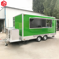 Kiosque alimentaire de rue européenne, vente en gros, chien chaud, panier de cuisine, petit déjeuner, charrette de Restaurant Mobile, remorque pour camion d'aliments