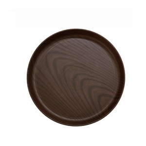 <span class=keywords><strong>Plateau</strong></span> de service en PP de qualité alimentaire, imitation bois, imperméable, pour la maison, la cuisine, le restaurant, les fruits, les desserts, le thé, le café, les boissons - Product Image 6