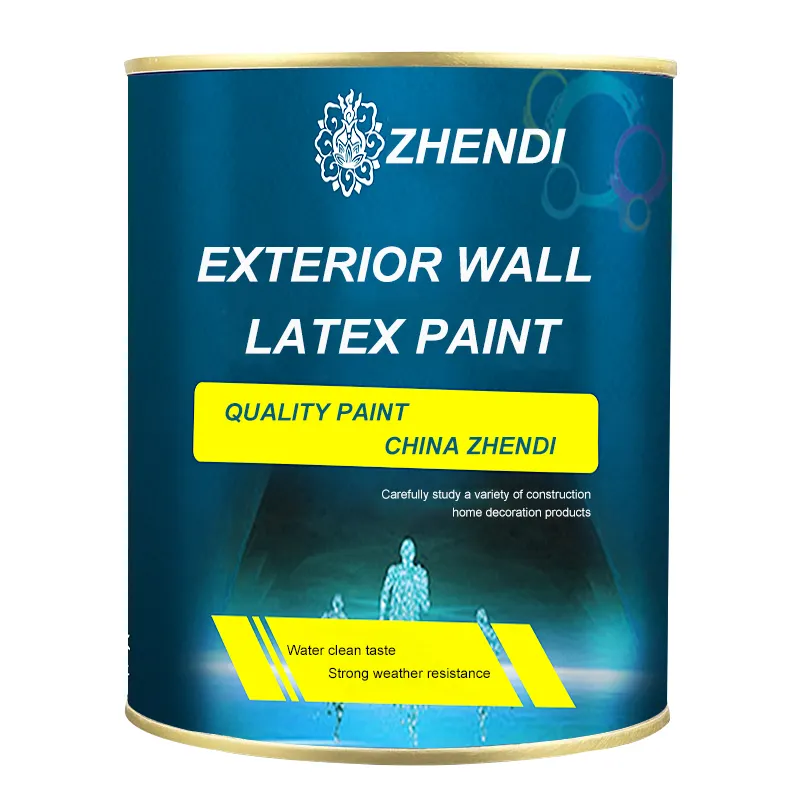 Promosi kualitas terbaik cat akrilik lapisan cair bangunan cat lateks untuk dinding