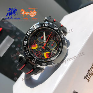 Reloj de cuarzo para hombre de negocios, de calidad 5A, marca Ronda, con tres esferas integradas, correa de acero inoxidable, resistente al agua, calendario - Product Image 5