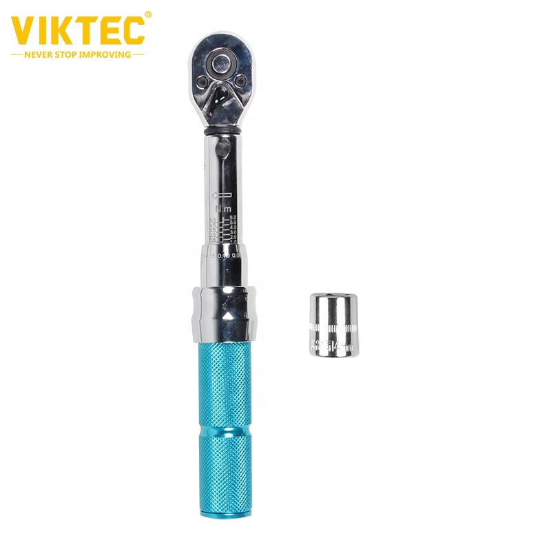 VIKTEC Китай, низкая цена, 72 зуба, профессиональные инструменты, микрометр, регулируемый 1-6 нм, мини-велосипед, динамометрический ключ