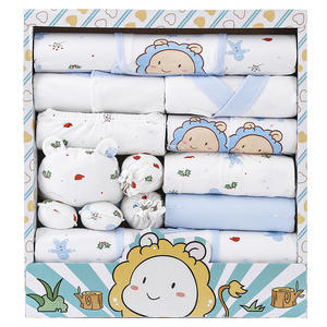 Conjunto de Regalo de Ropa <span class=keywords><strong>para</strong></span> Bebé Recién Nacido, Algodón, Artículos Esenciales de Otoño y Pañalera |   Conjuntos Completos Unisex <span class=keywords><strong>para</strong></span> Bebés, Regalo <span class=keywords><strong>para</strong></span> Celebración de Luna Llena - Product Image 5