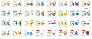 144 pcs unisex hành động pokemaned loạt Nano khối Nhựa <span class=keywords><strong>sembo</strong></span> gạch giáo dục DIY Xây dựng đồ chơi cho trẻ em lấy cảm hứng từ động vật - Product Image 6