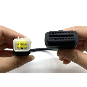 Pour Benelli moto <span class=keywords><strong>OBD</strong></span> câble 16pin à 6 broches <span class=keywords><strong>OBD</strong></span> 2 câble de connexion remplacement pour Benelli Dayun Dayang OBDII câble - Product Image 2