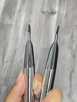 Pinceau correcteur Ulikeke ultra-fin pour une peau parfaite, pinceau masque à tête plate uniforme, pinceau fond de teint ultra-fin sans démarcation pour une application en une seule ligne