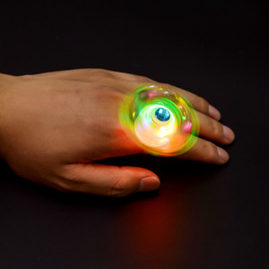 Trẻ em <span class=keywords><strong>led</strong></span> Light Up <span class=keywords><strong>Fidget</strong></span> <span class=keywords><strong>spinner</strong></span> Đồ chơi Quà Tặng bên Glow quay Top Jelly nhẫn trẻ em <span class=keywords><strong>led</strong></span> Light Up đồ chơi - Product Image 5