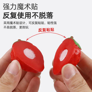 Jouet bébé coupe fruits et peau de légumes ustensiles de cuisine éducatifs en plastique pour filles et enfants - Product Image 5