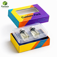 Emballage Vide pour Suppléments Peptidiques – Boîtes Rigides 2ml 3ml 10ml – Boîte d'Emballage pour Flacon de Peptide avec Insert en Plastique