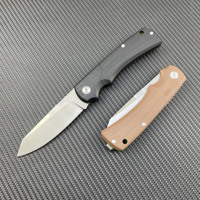 Couteau de survie et de camping 440A pour l'extérieur, lame 440A, couteau de chasse tactique à ouverture assistée, couteau de poche EDC pour la pêche et le sauvetage