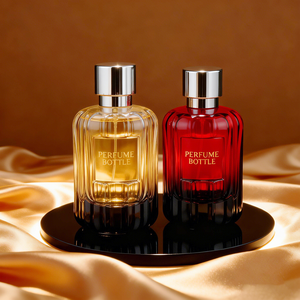 Flacon de parfum en verre de luxe vide de 100 ml, design nouveau, avec boîte personnalisée - Product Image 3