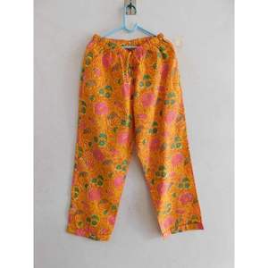 Casual Floral Pajama Set 100% Cotton Long Sleeve Top and <b>Pants</b> Comfortable Lightweight Breathable Summer Night Suit Homewear - Product Image 4