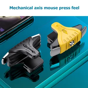 F01 1 Pasang Plastik PUBG Mobile Memicu Smartphone Gamepad <span class=keywords><strong>Controller</strong></span> Game <span class=keywords><strong>Shooter</strong></span> untuk Apple/Android - Product Image 4