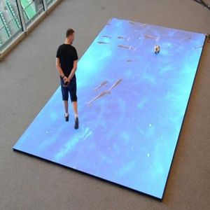 P3.91 đầy đủ màu sắc tương tác kỹ thuật số tương tác đứng trò chơi video nền tảng sân khấu sàn gạch tường nhảy <span class=keywords><strong>LED</strong></span> màn hình hiển thị - Product Image 3