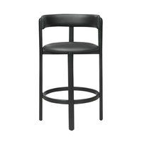 Tabourets de bar modernes haut de gamme en bois ondulé, hauteur comptoir, chêne, style farmhouse chic, tabouret de bar ergonomique en bois pour bar