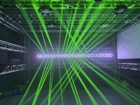 Proyector de Luces Láser de Animación a Todo Color RGB, Diseño Especial para Discotecas, Clubes, Fiestas, DJ, DMX ILDA Profesional para Interiores