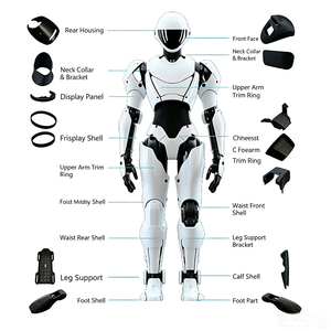 Custom Carbon Fiber <strong>3D</strong> <strong>Printing</strong> Service FDM PAHT-CF <strong>Humanoid</strong> Robot Parts Rapid Prototyping OEM - Product Image 1