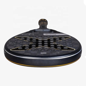 Raqueta de Pádel de Fibra de Carbono 18k+Koolstofvezel, Raquetas de Pádel en Fibra de Carbono 18k, Raqueta de Pádel Profesional de Fibra de Carbono Duradera al por Mayor - Product Image 4