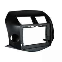 Coche Android Radios tablero Panel Dvd Video Fascia marco para 2006-2012 Toyota Rav4 coche navegación marco tablero Accesorios