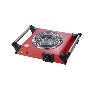 Cooking Coil Hot Plate Single Burner With Handle Cast Iron For Home Use single Coil Burner Electric Burner Countertop Hotplate