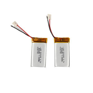 직사각형 소프트 팩 배터리 3.7v 522035 350mah 충전식 리튬 폴리머 배터리 - Product Image 1