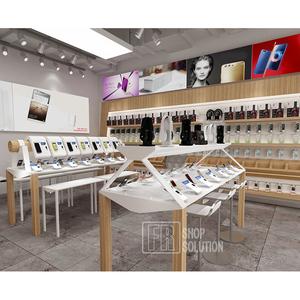 Personnalisé <span class=keywords><strong>Pas</strong></span> Cher En Bois de Kiosque De Téléphone Portable D'affichage De Magasin De Téléphone Portable de <span class=keywords><strong>Vitrine</strong></span> Rack - Product Image 3
