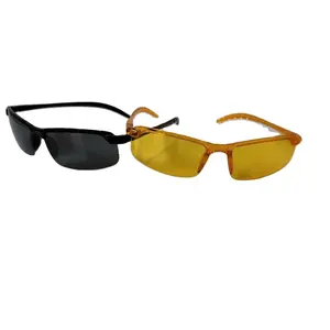 PC Moda Laranja Preto Segurança Óculos Eye Protective Goggles Soldagem Óculos gafas de ciclismo gafas protectores