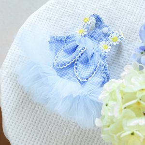 Offre Spéciale luxe ours en peluche été mince <span class=keywords><strong>Slip</strong></span> robe classique Polyester gaze jupe <span class=keywords><strong>pour</strong></span> femmes chiens mignon princesse lapin printemps - Product Image 4