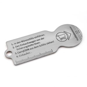 Porte-clés multifonctionnel en forme de chariot pour animaux de compagnie, avec logo personnalisé, souvenir, à 1 euro - Product Image 2