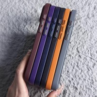 Coque magnétique en métal à rayures 3D pour iPhone 17 16 15 14 Pro Max, motif bagage ondulé mat, protection blindée en PC