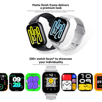 Reloj Original para Xiaomi Redmi Watch 5 Active con Pantalla LCD de 2 Pulgadas, Batería de 470mAh, Resistencia al Agua de 5ATM, Monitoreo de Frecuencia Cardíaca 24H y BT5.3