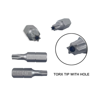 Broca de tornillo de inserción de impacto S2 Torx T20 Broca de destornillador de vástago <span class=keywords><strong>hexagonal</strong></span> magnético fuerte T20X25 - Product Image 5