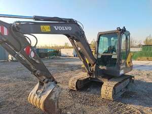 Excavadora de ruedas Volvo EC55 Original de segunda mano 5,5 Ton 0.2m3 Cubo 90% Nuevo Estado - Product Image 2