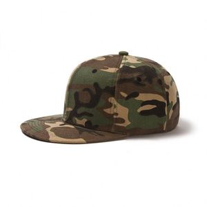 Casquette Hip-hop 5 panneaux pour adulte, Casquette promotionnelle 6 panneaux en coton avec caractéristiques de tissu courantes - Product Image 2