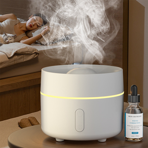Difusor de aceite esencial con mini humidificador ultrasónico USB al por mayor con luz LED para oficina, dormitorio, uso silencioso, generador de niebla aromática - Product Image 5