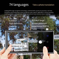 Traducteur intelligent - Hors ligne, portable pour les voyages d'affaires en Asie du Sud-Est et mondiaux, prend en charge l'arabe et l'espagnol