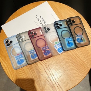 เคสโทรศัพท์แม่เหล็กแบบด้านลายจุดใหม่สำหรับ iPhone 18 15 16 17 Pro Max พร้อมฟิล์มเลนส์ HD ป้องกันฝาหลัง - Product Image 2