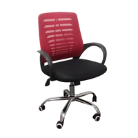 Chaise de bureau ergonomique, chaise de bureau à domicile, chaise de bureau pivotante en maille, chaise de visiteur de bureau