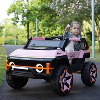 Voiture électrique pour enfants de grande taille, buggy électrique pour enfants, voitures électriques à 4 roues en plastique, 2 places, tout-terrain, pour enfants