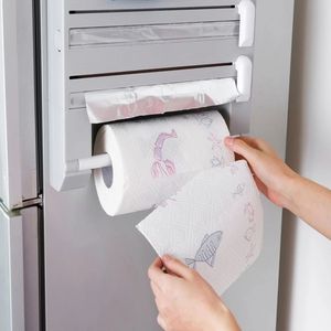 Hot Selling Plastic Food Wrap <strong>Dispenser</strong> <strong>Cling</strong> Film Cutter Kitchen Foil Paper Holder Rack Roll <strong>Dispenser</strong> - Product Image 2
