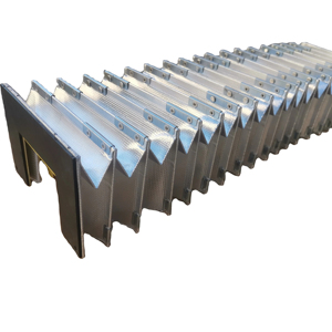 laser cut dust fire proof linear guide rail dust cover for cnc plasma cutting,dust cover guide