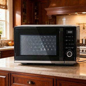 OEMロゴ入り28L 1800w電子レンジグリルオーブン デジタルLEDディスプレイ エアフライヤー付き電子レンジ 家庭用キッチン向け - Product Image 4