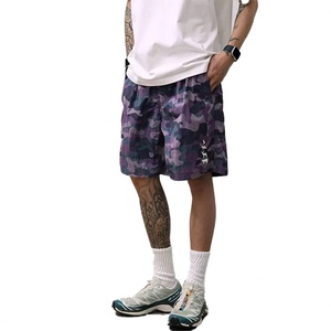 Wholesale Summer New High Quality 100% Cotton Camouflage Fabric Baggy Cargo <b>Short</b> Pants Men's Casual <b>Camo</b> <b>Shorts</b> - Product Image 4