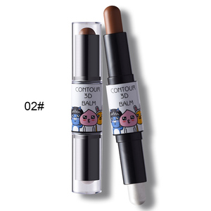 <span class=keywords><strong>La</strong></span> cara de las dos cabezales da brillo, cosméticos, corrector, contorno - Product Image 3