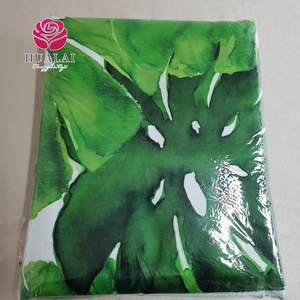 P001-màu xanh lá cây lá sen in ấn trang trí bảng vải Khăn trải bàn cho đám cưới và bảng vải - Product Image 5