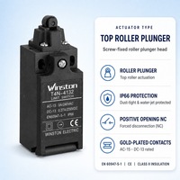 Micro-interrupteur de fin de course à rouleau pour interverrouillage de porte d'ascenseur, machine CNC, automatisation de convoyeur
