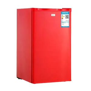 Mini <span class=keywords><strong>nevera</strong></span> refrigerada <span class=keywords><strong>Retro</strong></span> Para el hogar, de 92L BC-92, <span class=keywords><strong>pequeña</strong></span>, para estudiantes, dormitorio, cosméticos, de una sola puerta - Product Image 1