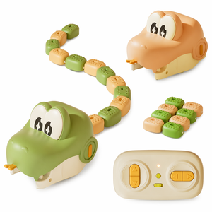 Innovador <span class=keywords><strong>Juguete</strong></span> <span class=keywords><strong>de</strong></span> <span class=keywords><strong>Serpiente</strong></span> Controlada <span class=keywords><strong>a</strong></span> Distancia, Comerá y Crecerá Automáticamente, Mascota Electrónica RC Funcional con Cuerpo Magnético para Niños - Product Image 6
