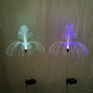 ไฟ LED พลังงานแสงอาทิตย์แมงกะพรุนกลางแจ้งโคมไฟตกแต่งสวนโคมไฟสตริงกันน้ำพลังงานแสงอาทิตย์เซลล์นางฟ้าตกแต่งคริสต์มาส - Product Image 3